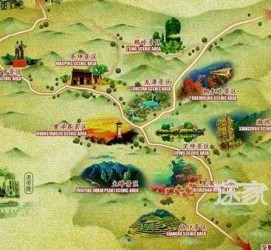 泰州景点地图(长沙景点地图)